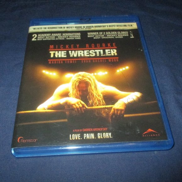 The Wrestler (Blu-ray Disc, 2009) Mickey Rourke Marisa Tomei - Picture 1 of 3